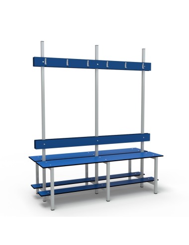 Banc 1.5m Double sans Porte sac