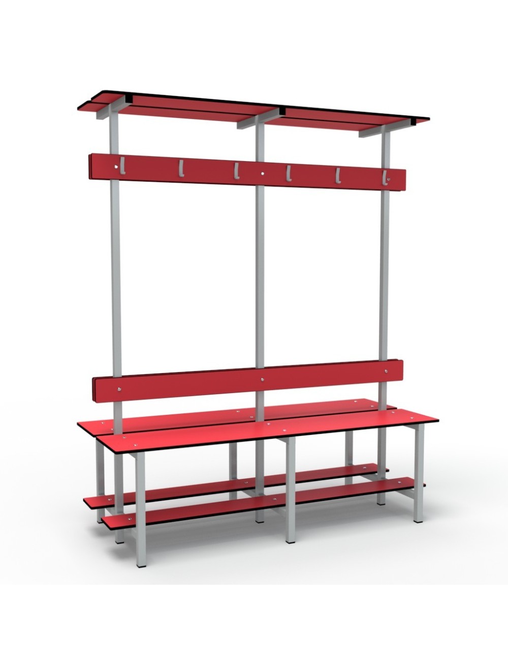 Phenolic Bench, 1.5m, Double Complete