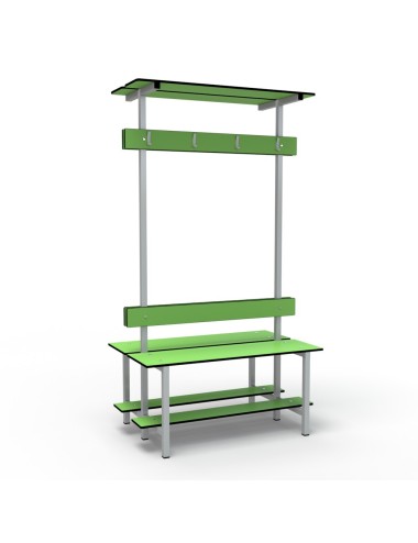 Banc Stratifié Compact, 1m, double complet