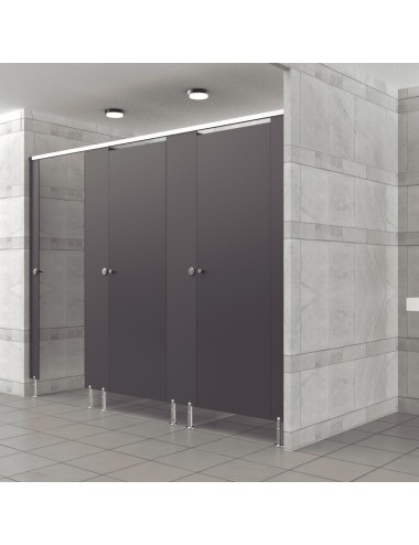Cabine Sanitaire Stratifié Compact Alu 3F