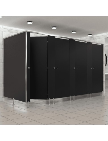 Cabine Sanitaire Stratifié Compact Alu 4FG