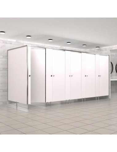Cabine Sanitaire Stratifié Compact Alu 5FG