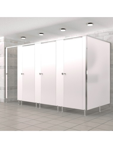 Cabine Sanitaire Stratifié Compact Alu 4FD