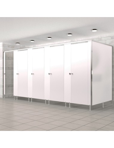 Cabine Sanitaire Stratifié Compact Alu 5FD