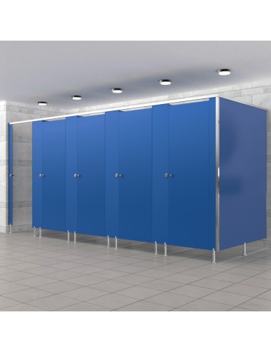 Cabine Sanitaire Stratifié Compact Alu 5FD