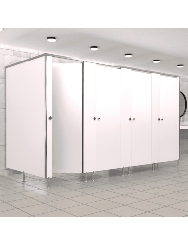 Cabine Sanitaire Stratifié Compact Alu 4FGD