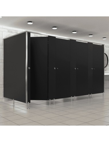 Cabine Sanitaire Stratifié Compact Alu 4FGD