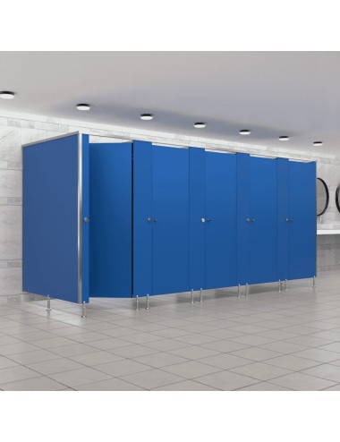 Cabine Sanitaire Stratifié Compact Alu 5FGD