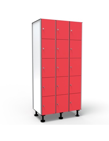 Phenolic Locker, 5 Doors 3 Modules