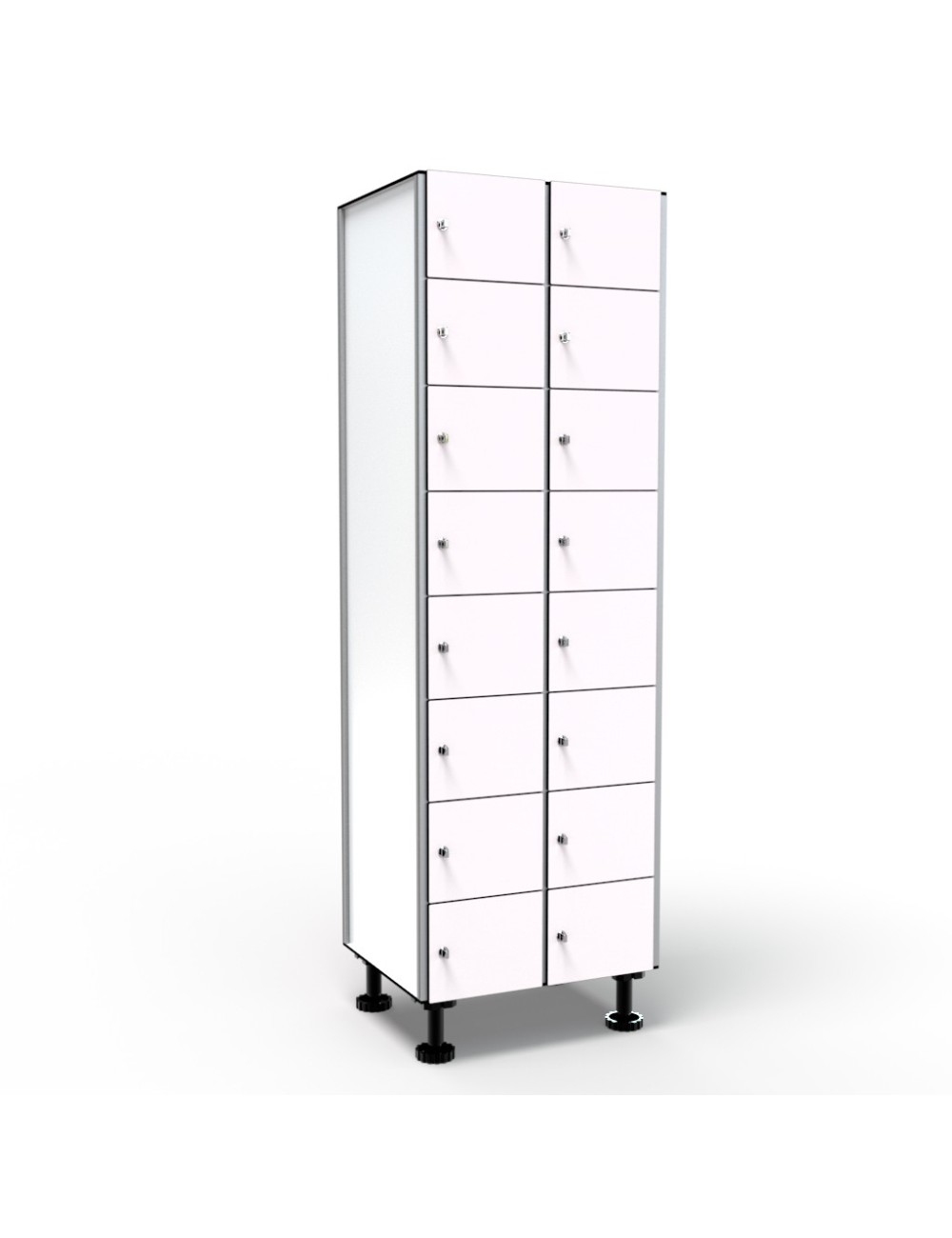 Phenolic Locker, 8 Doors 2 Modules