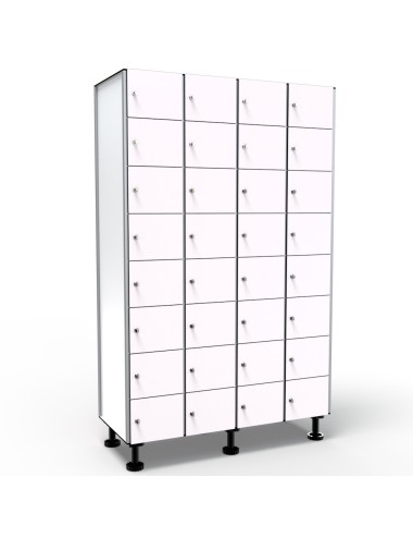 Phenolic Locker, 8 Doors 4 Modules