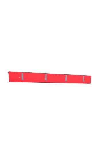 Porte-manteau stratifié compact mural 1m