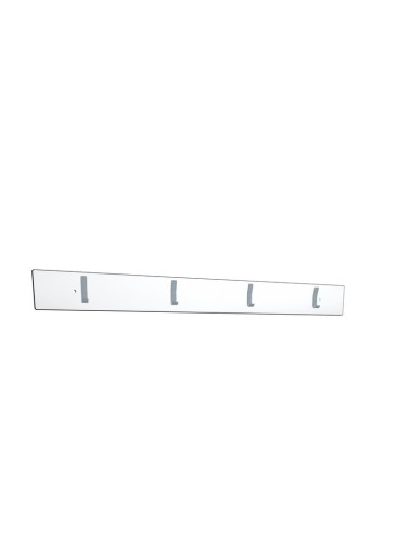 Porte-manteau stratifié compact mural 1m