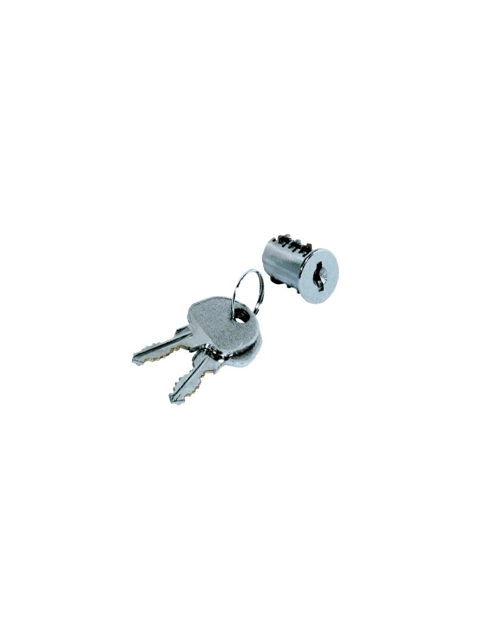 Canon extractible pour serrure avec glissade