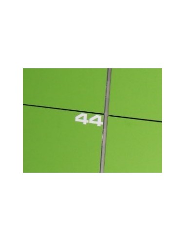 Numéro en vinyle.